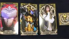 ゴジュウジャー　HMV アクリルバナーカード　特典　角乃　テガジューン