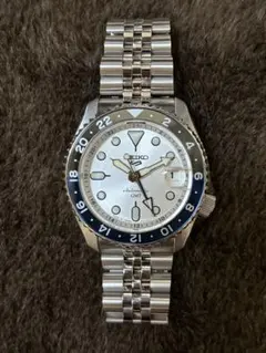 SEIKO 5 Sports SBSC017 GMT 自動巻き 腕時計のサムネイル