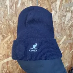 KANGOL ニット帽 ネイビー イギリス製のサムネイル
