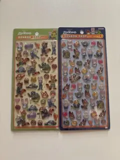[国内正規品] ボンボンドロップシール　ズートピア　2種セット
