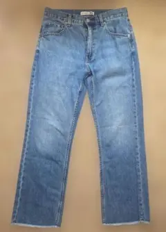 UNIQLO JW ANDERSON シューカットデニム 29 インディゴブルー