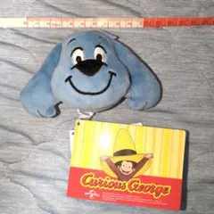 おさるのジョージ　Curious George ぬいぐるみ 青