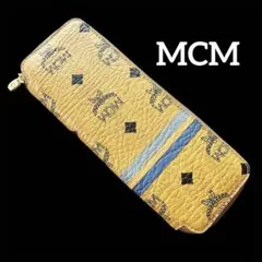 MCM エムシーエム ペンケース 小物入れ　ヴィセトス柄 ブラウン 鉛筆2本 非売品 MCM エムシーエム ペンケース 小物入れ ヴィセトス柄 鉛筆2本