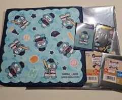 侍JAPAN×サンリオ、ハンギョドン E賞ハンドタオル＆G賞クリアカードセット