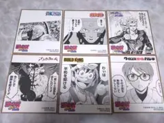 アニメイト　ジャンプフェア'21　2021　ミニ色紙　6枚