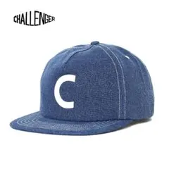 CHALLENGER DENIM C PATCH CAP LOGO デニム　長瀬 CHALLENGER DENIM C PATCH CAP LOGO デニム 長瀬 - メルカリ
