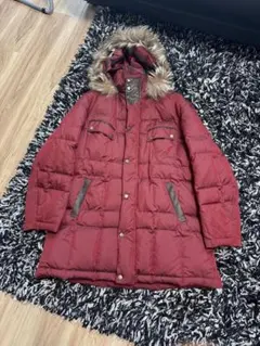 LANVIN COLLECTION ダウン　コート　 52 ワインレッド
