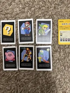 Nintendo ARカードセット 6枚