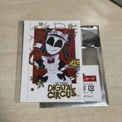 アメイジングデジタルサーカス　アニメイトカフェ　箔押しカード ガングル