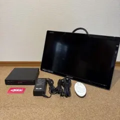 シャープAQUOS ポータブルTV 美品 Amazon | シャープ ポータブル液晶テレビ ハイビジョン 防水