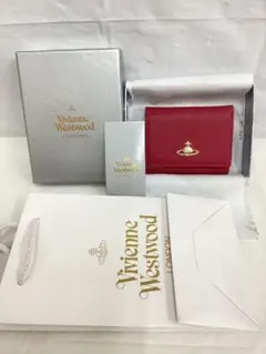 Vivienne Westwood ヴィヴィアン 三つ折り財布 ピンク V002 - メルカリ