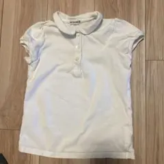 MIKI HOUSE ホワイト ポロシャツ 120