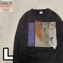 7WD652 90s USA製　VERTICALDROP スキー　トレーナー