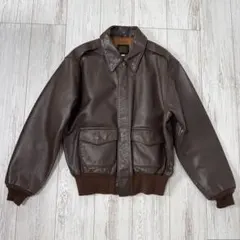 米国製】schott フライトジャケット G-1 襟ボア ブラウン 42 - メルカリ