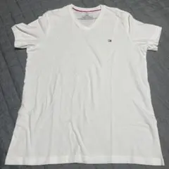 TOMMY HILFIGER ホワイト Tシャツ L