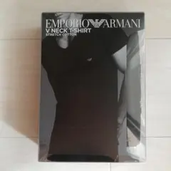エンポリオアルマーニ ブラック Vネック Tシャツ Sサイズ