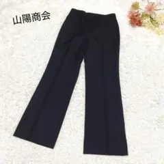s3589【サンヨウショウカイ】スラックス シンプル 上品 無地 シンプル 36