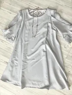 【タグ付き新品】授乳口付き♡マタニティワンピース♡ゲストドレス