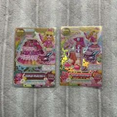 アイカツカード　エンジェリージェミニコーデ　スカート　シューズ　星宮いちご