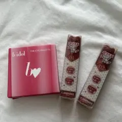 bidol THEアイパレR104 +CANMAKEグラスティントシロップ1.2