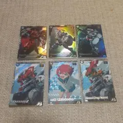 C*o様 機動戦士ガンダムアーセナルベース　BP02 ジークアクス6枚セット