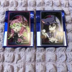 鬼滅の刃　ハロウィン2025 甘露寺蜜璃　伊黒小芭内　ランダムメタリックカード