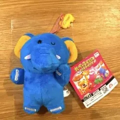 たべっ子どうぶつ THE MOVIE ラバー付きマスコット ぞうくん