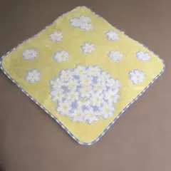 花柄タオルハンカチ 新品