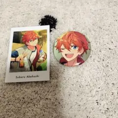 あんスタ　明星スバル　ぱしゃっつ　缶バッジ