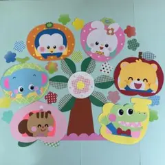 壁面飾り♡果物観覧車♡2026