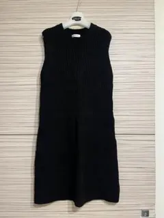 ingni ノースリーブ　ワンピース　黒　Mサイズ