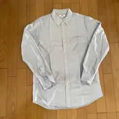 UNIQLO ボタンダウンシャツ Lサイズ ライトブルー