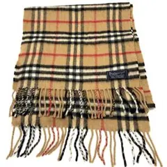 Burberrys⭐️バーバリー⭐️マフラー⭐️ノバチェック⭐️カシミヤ100%⭐️英国製