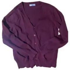 赤　スクールカーディガン　制服　jk