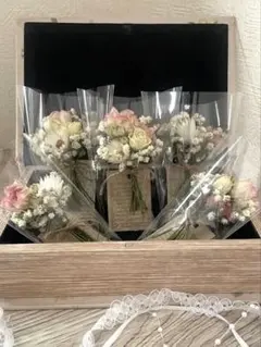 ⑧ミニブーケ　花束　ドライフラワー　ガーランド　スワッグ