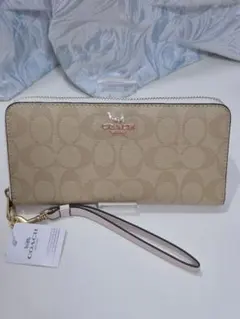 COACH シグネチャーベージュ 長財布 新品未使用