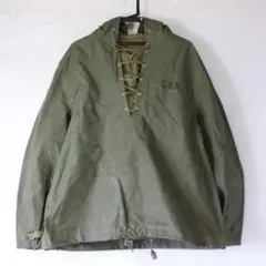 40s 　US　NAVY　N-2　デッキパーカー　 レインパーカー　ステンシル有