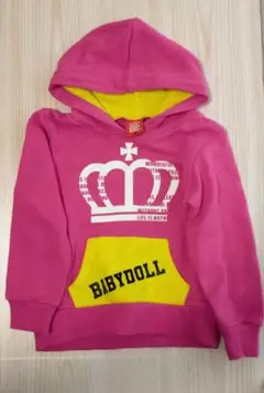 BABYDOLL フード付きパーカー 90