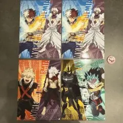 僕のヒーローアカデミア クリアファイル4枚セット＋お茶子缶バッジ