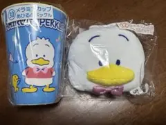当たりくじ　サンリオ　ペックルカップ３０番とマスコット１２番セット