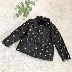 アニエスベーアンファン　中綿ジップアップジャケット　ブラック　8ans 120