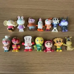 昭和 レトロ ちびくろさんぼ ソフビ 指人形 3体セット 世界名作アニメ