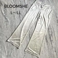 ブルームス　サテンパンツ　ストレッチ　スポーツウェア　光沢　L〜LL