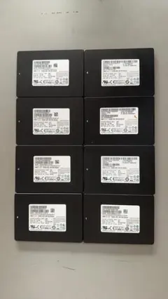 8個セット　Samsung SSD 128GB