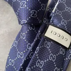 GUCCI ネイビー 蝶ネクタイ シルク製 - メルカリ