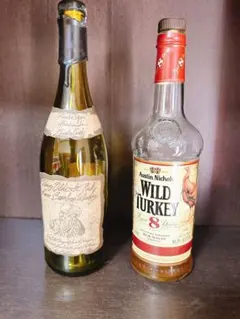 空瓶 2本セット ベリーオールドセントニック 750ml ワイルドターキー8年旧のサムネイル