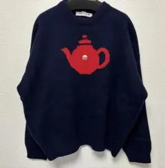 mandtea.product×R&D.M.Co-・ティーポットセーター 新品