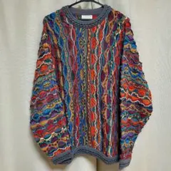 COOGI クージー 3Dニット セーター マルチカラー supreme