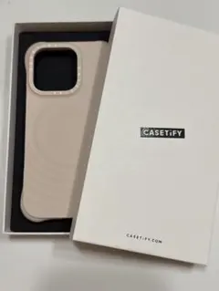 CASETiFY オーツ iPhone15pro ウェーブシリコンケース スマホ