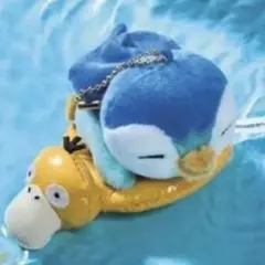 韓国限定ガチャ ロッテ 浮き輪マスコットキーリング ポッチャマ 釜山